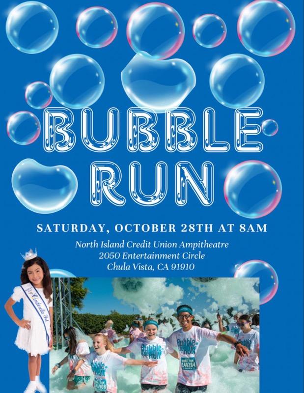 Bubble Run California Cinderella